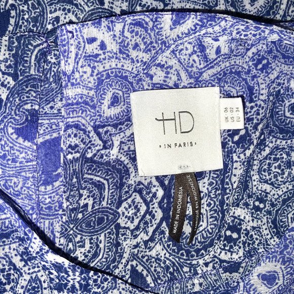 New Anthropologie HD In Paris Layered Chiffon Sleeveless Top Lightweight Tunic - Picture 10 of 10